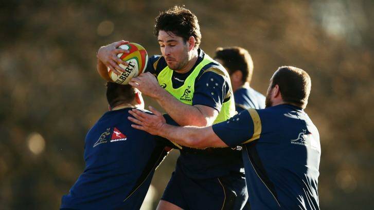 Sam Carter wants to increase his physicality with the Wallabies.