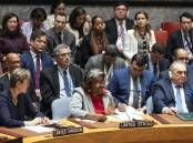 US ambassador Linda Thomas-Greenfield is expected to veto a Palestinian request for UN membership, (AP PHOTO)
