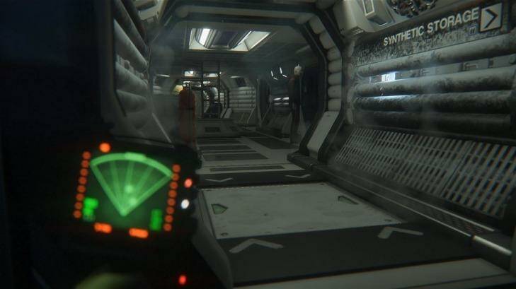 You'll spend a lot of time creeping, hiding and watching your retro motion-tracker in <i>Alien Isolation</i>.