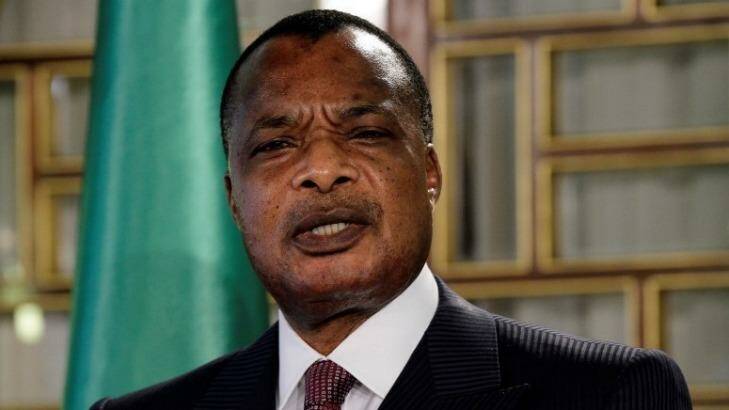 President Denis Sassou Nguesso. Photo: Anis Mili/Reuters