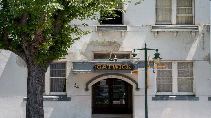 The Gatwick is a reminder of the many large, old-style rooming houses that were once common in St Kilda. Photo: Penny Stephens