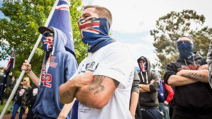 Senior police are disappointed that extreme political groups are turning on each other. It's what the terrorists want, says  Ross Guenther.  Photo: Chris Hopkins