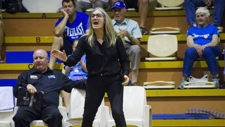 Canberra Capitals coach Carrie Graf will leave the club at the end of the WNBL season. Photo: Rohan Thomson