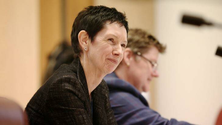 Department of Parliamentary Services Secretary Carol Mills. Photo: Alex Ellinghausen