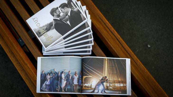 The first edition of Groom and Guy magazine.  Photo: Eddie Jim