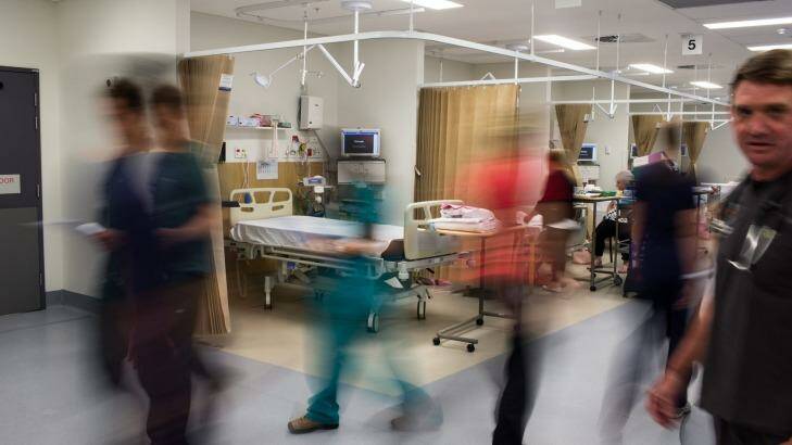 The cost of an average emergency department presentation could increase by as much as $544. Photo: Edwina Pickles