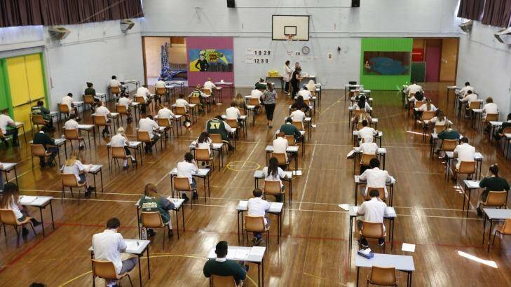 Cheating in VCE exams almost doubled in 2015. Photo: Anna Warr