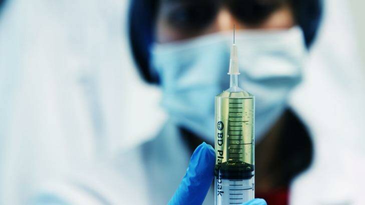 The flu vaccine is also a preventative measure against heart attacks. Photo: Peter Braig