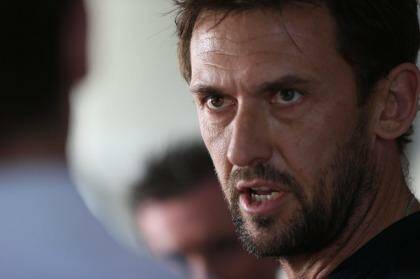 Size doesn't matter: Tony Popovic has no qualms about playing the Sydney derby at Parramatta Stadium. Photo: Anthony Johnson