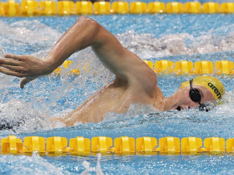 A 'man crush' has helped inspire Olympic champion Mack Horton ahead of the Comm Games swim trials.
