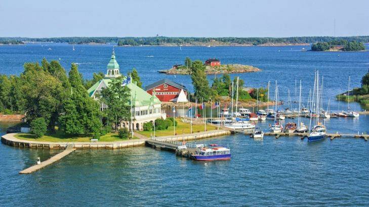 Islands in the Baltic Sea near Helsinki in Finland. Photo: iStock