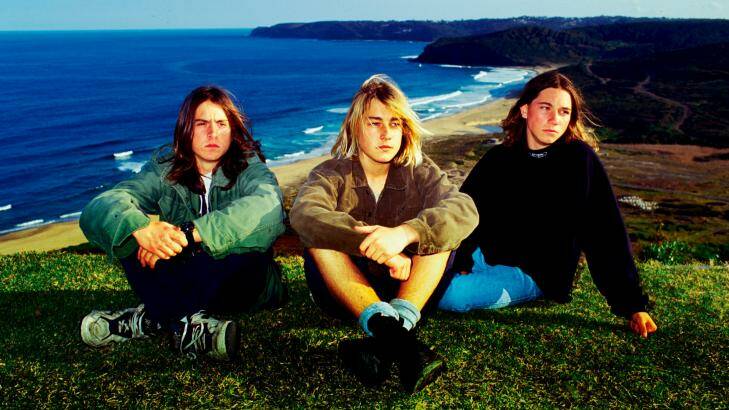 Former Silverchair, photographed way back in 1994, the year they were discovered by Triple J. Photo: Darren Pateman.