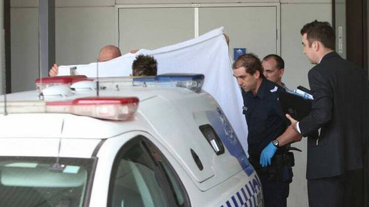A man being questioned in relation to the shooting was treated at Bendigo Health hospital on Thursday morning. Photo: Peter Weaving