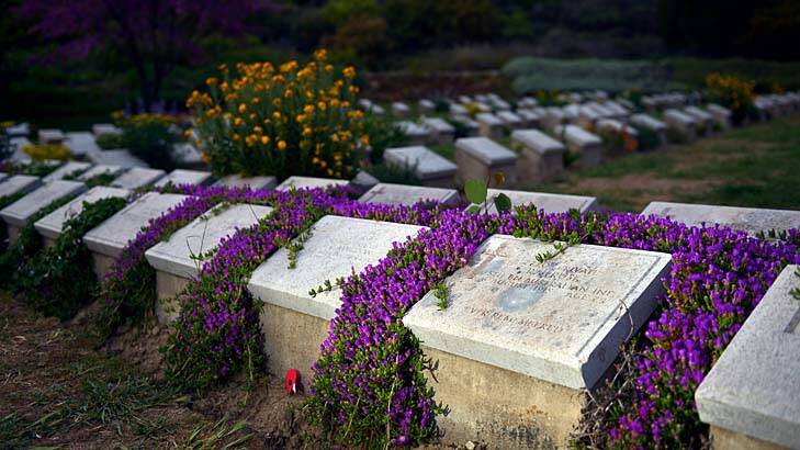 Shrapnel Valley Cemetery. Photo: Joe Armao