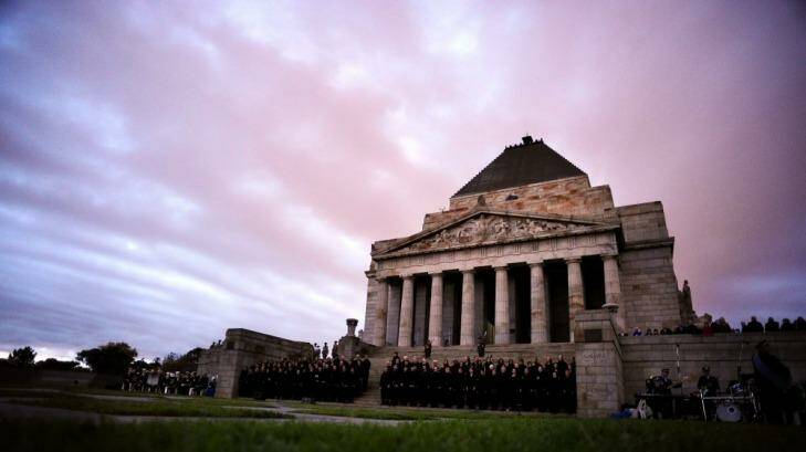 Melbourne's Shrine of Remembrance. Photo: Penny Stephens