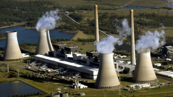 Emissions on the rise in the power sector: Bayswater Power Station in the NSW Hunter Valley. Photo: Glen McCurtayne