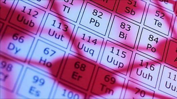 Mendeleev first published the periodic table in 1869. Photo: Supplied