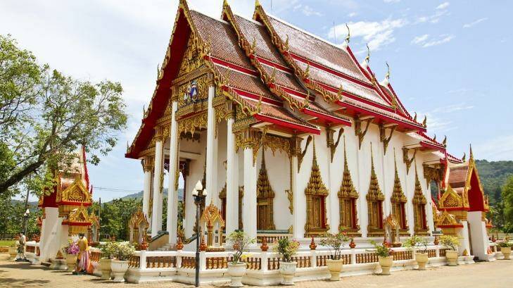 Wat Chalong Temple in Phuket.