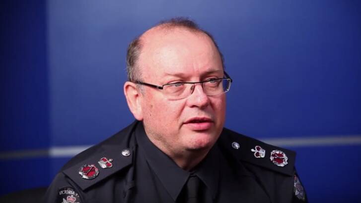 Chief Commissioner Graham Ashton addresses the student community in a video posted to YouTube.