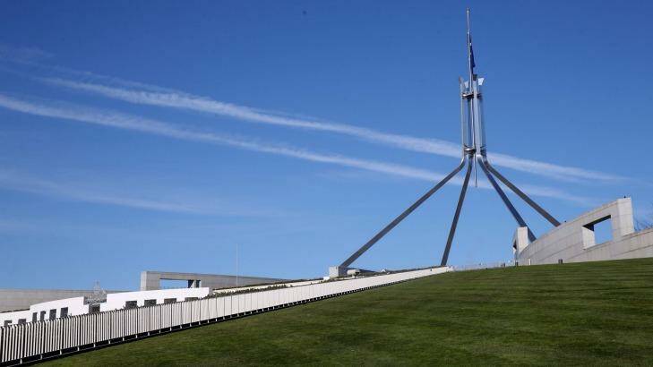 A planned security upgrade threatens to restrict public access to the Parliament House site. Photo: Andrew Meares