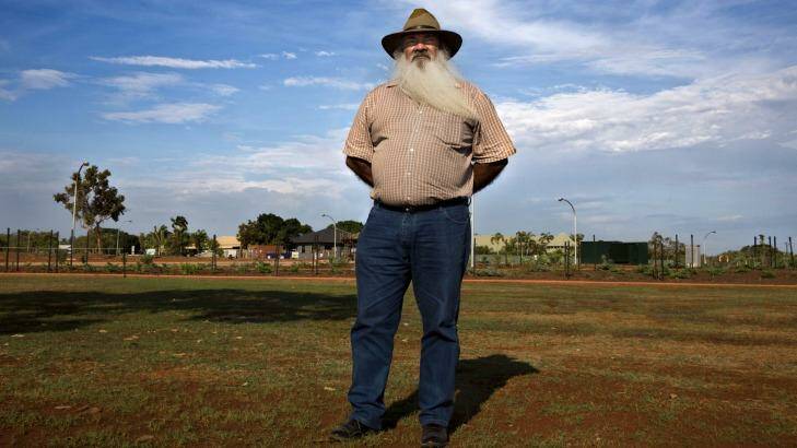 "We're talking about a living culture": Professor Patrick Dodson. Photo: Damian Kelly