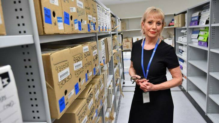 Carole Spence put her foot down to ensure victims' files, which have since helped with cold cases, were retained. Photo: Joe Armao, Fairfax Media