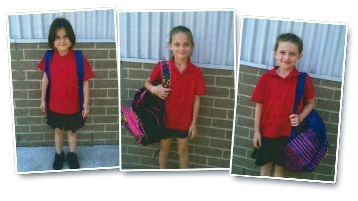 The missing Latta siblings eight-year-old twins Zahara and Matika and 11-year-old Jaylee.