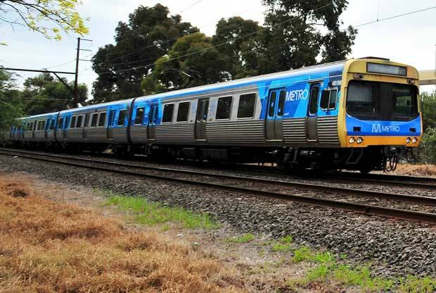 Metro train in Melbourne