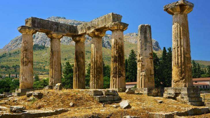Temple of Apollo in Corinth, Greece. Photo: iStock