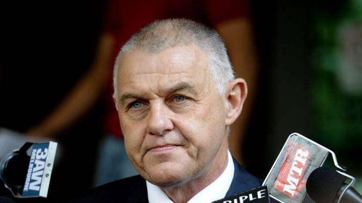 Former homicide detective Ron Iddles is quitting as police union boss.  Photo: Penny Stephens