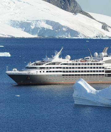 French luxury with Ponant in Antarctica.