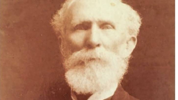 Presbyterian minister Reverend James Caldwell, father of three men who died in the 1892 boating accident off Mornington.  Photo: Mornington and District Historical Society