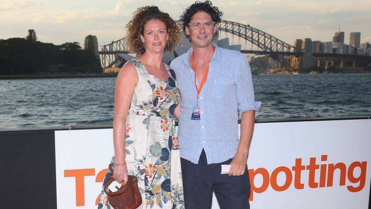 Colin Fassnidge and wife Jane at the <i>T2 Trainspotting</i> premiere in Sydney on Thursday.  Photo: WireImage