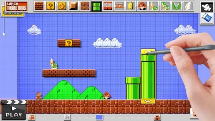 Nintendo is already experimenting with touch controls and social designs, like hte upcoming <i>Mario Maker</i>, but it says it has wholly original games featuring its iconic characters in mind for mobile. Photo: Nintendo