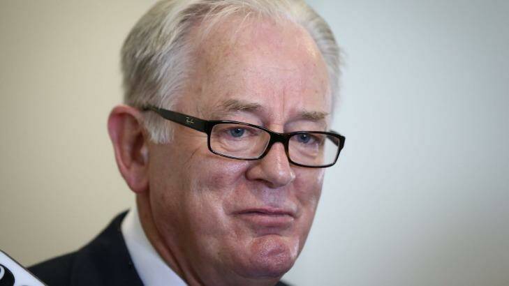 Outgoing Trade Minister Andrew Robb has clinched the deal. Photo: Alex Ellinghausen
