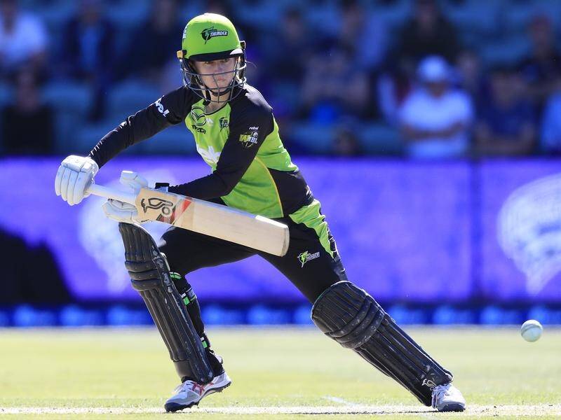 Rachael Haynes says the Sydney Thunder's young players have stood up this WBBL campaign.