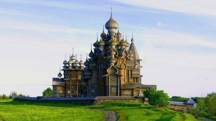 The Church of the Transfiguration and The Church of the Intercession on the Kizhi Island, Russia. Photo: iStock