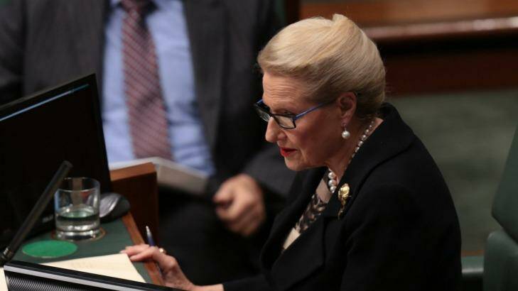 Speaker Bronwyn Bishop and Senate President Stephen Parry have overturned their earlier decision to ban women wearing facial coverings from public galleries in Parliament House. Photo: Andrew Taylor