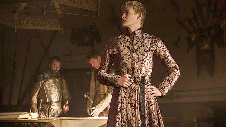 Love to hate ... King Joffrey certainly has fans among the Americans.