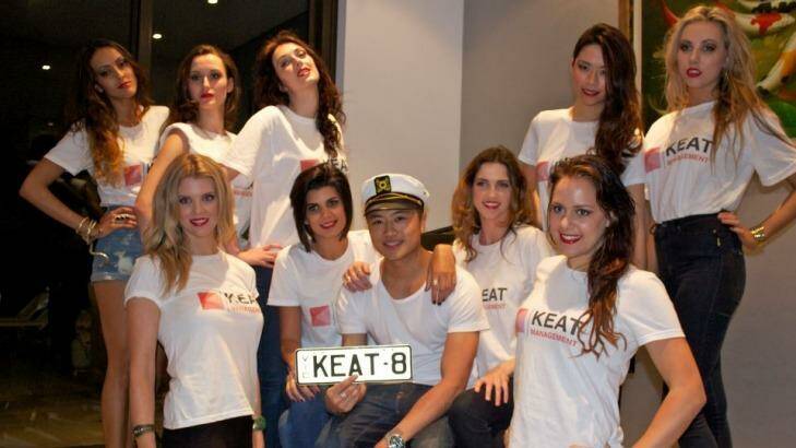 Daniel Leong's collapsed company Keat Enterprises also owned the Keat Management modelling startup Photo: Supplied