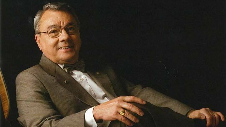 Celebrating 80: Wolfgang Franz Otto Blass has had a critical influence in Australia. Photo: Supplied