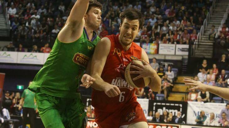 Troubled times: The Hawks and Crocodiles are eyeing an uncertain future - if any at all - in the NBL. Photo: Robert Peet
