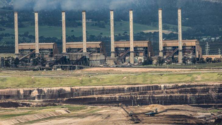 Hazelwood coal mine and power station could close as early as April next year.  Photo: Jason South