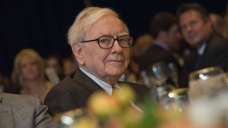 Warren Buffett oif Berkshire Hathaway took home a salary of $US100,000. Photo: Nicholas Kamm