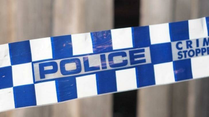 Two people have been taken to hospital after being stabbed in Moe.