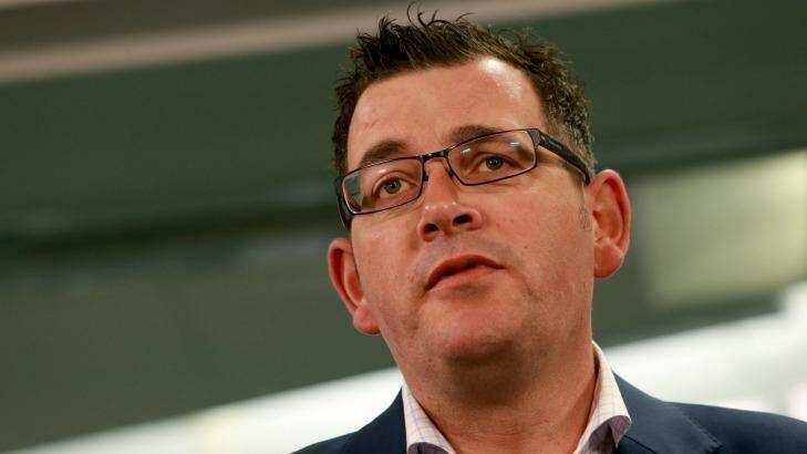 'This is a highly addictive drug': Victorian Premier Daniel Andrews. Photo: Wayne Taylor