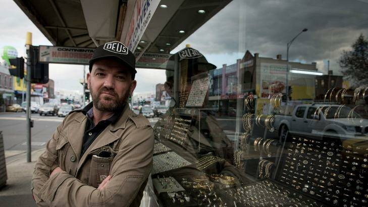 Actor and director, Paul Ireland in Footscray. Photo: Jesse Marlow