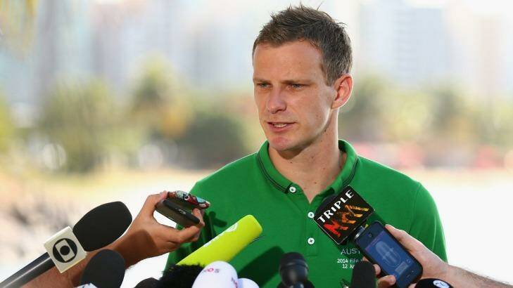 Latest signing: Socceroos defender Alex Wilkinson has joined Melbourne City.
 Photo: Cameron Spencer