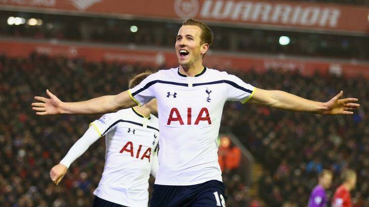 One to watch: Fans will be excited to see striker Harry Kane. Photo: Getty Images 