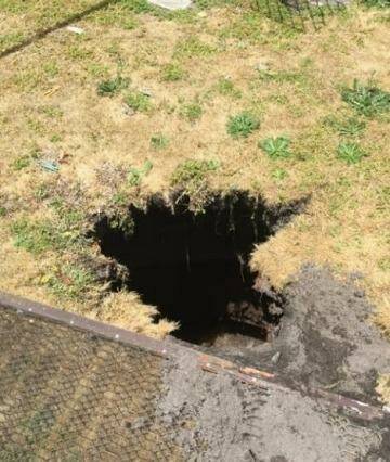An old well which trapped a woman in Springvale South